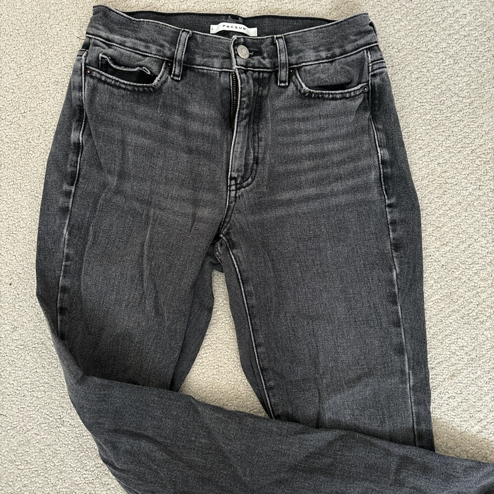 90s straight bootcut jeans